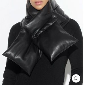 Apparis faux leather Sonia scarf NWT